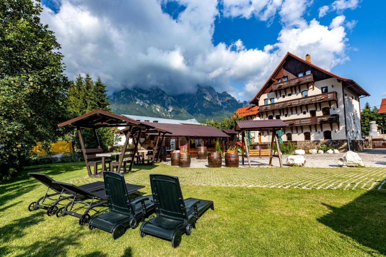 Pensiunea Manidum Буштени Экстерьер фото